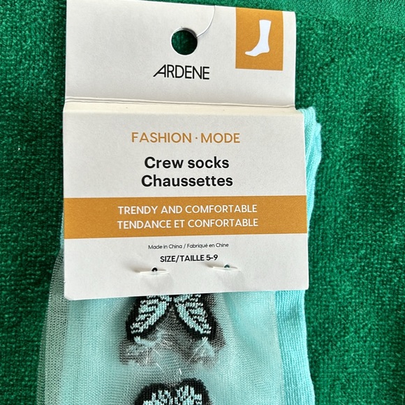 NWT🌟ARDENE💫2PC Cutie Crew Fashion Socks Bundle - Picture 6 of 11
